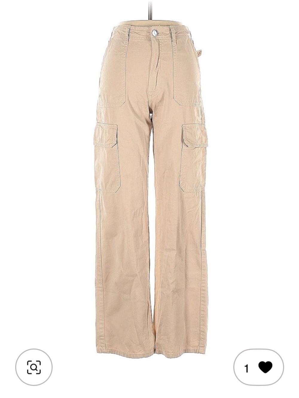 Zara Neutral Beige Trousers